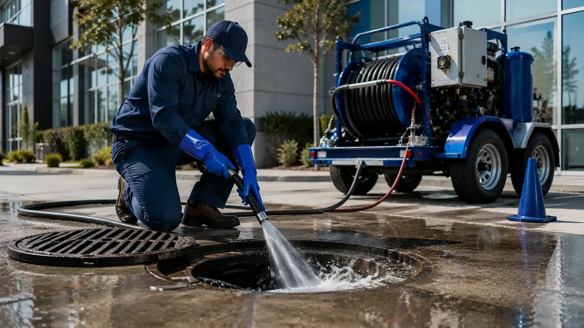 Commercial Hydro Jet Drain Cleaning in Cayucos